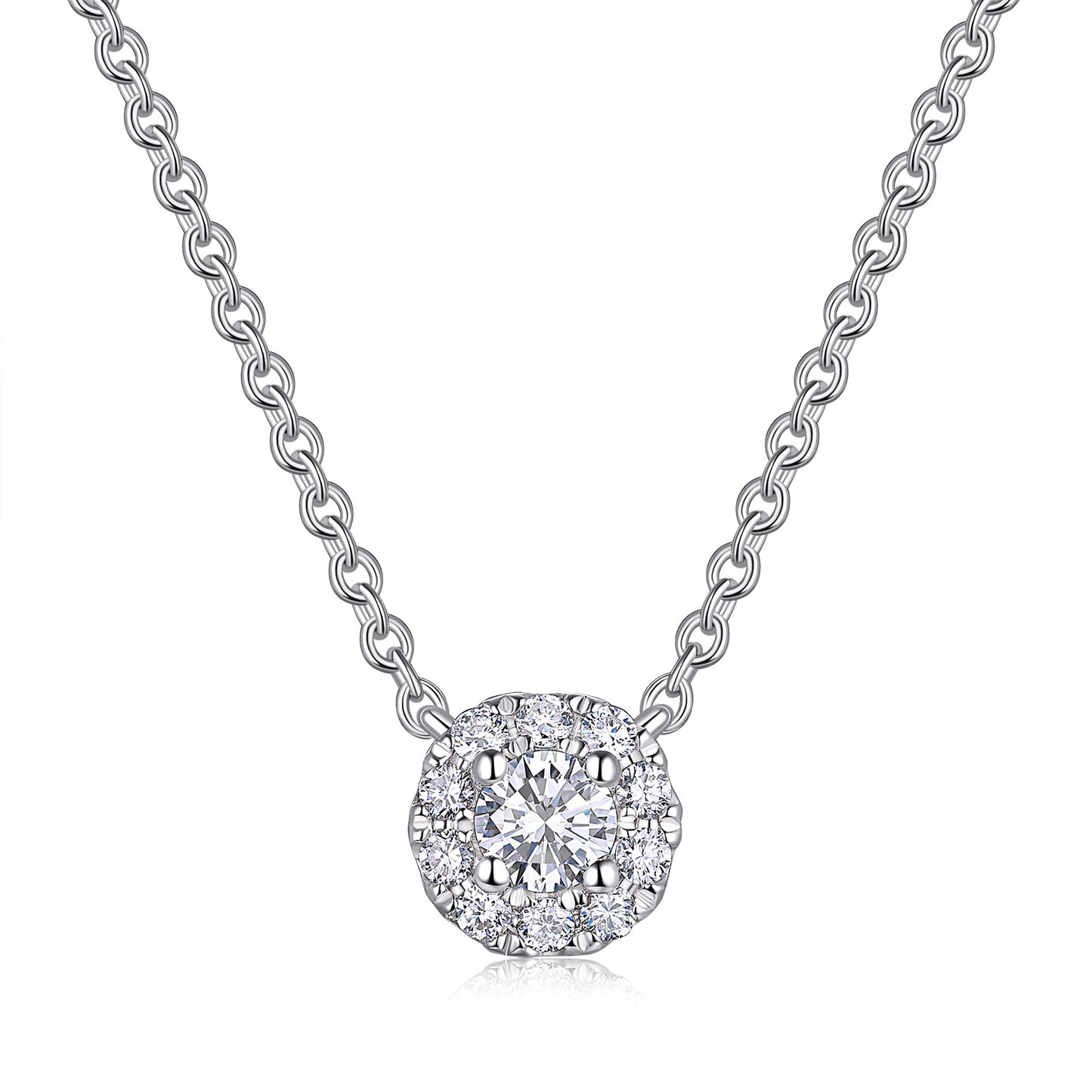 Classic Brilliant Diamond Necklace