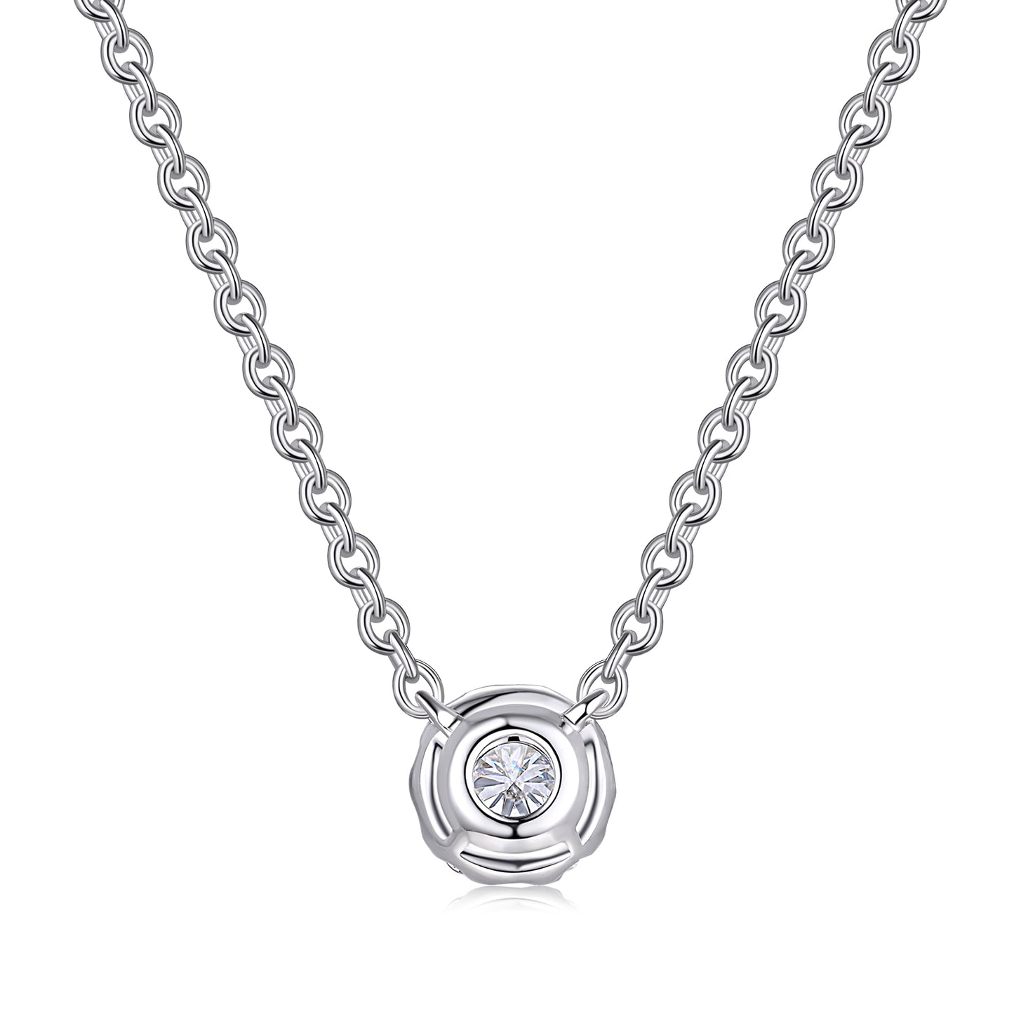 Classic Brilliant Diamond Necklace