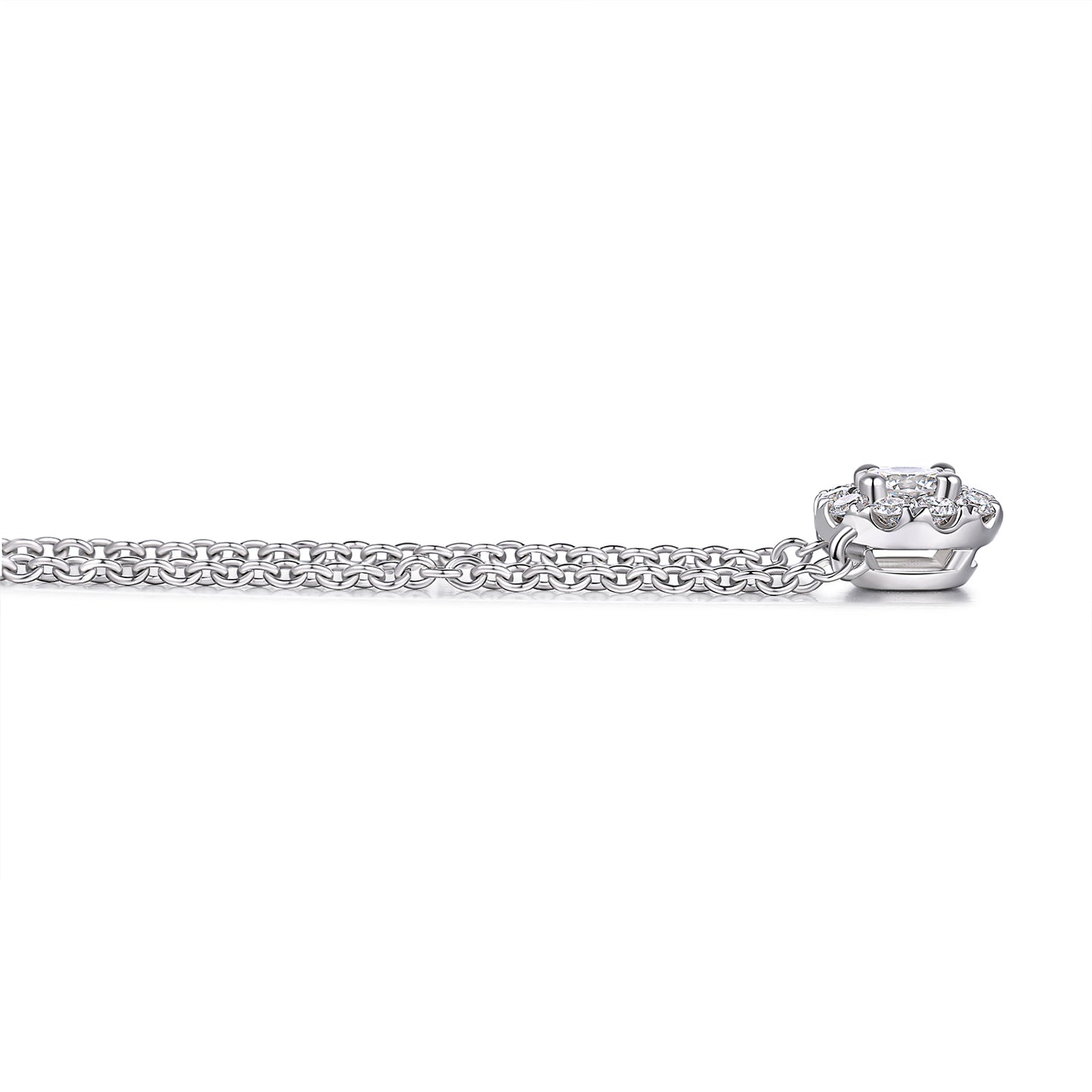 Classic Brilliant Diamond Necklace