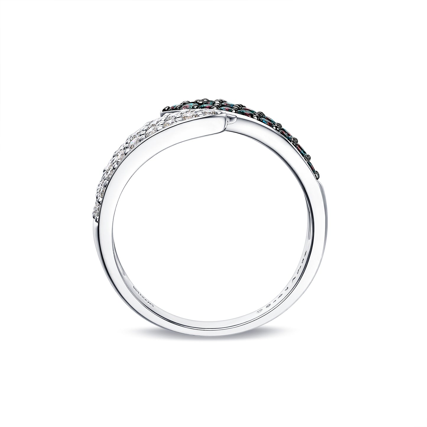 Alexandrite Arrowhead Diamond Ring
