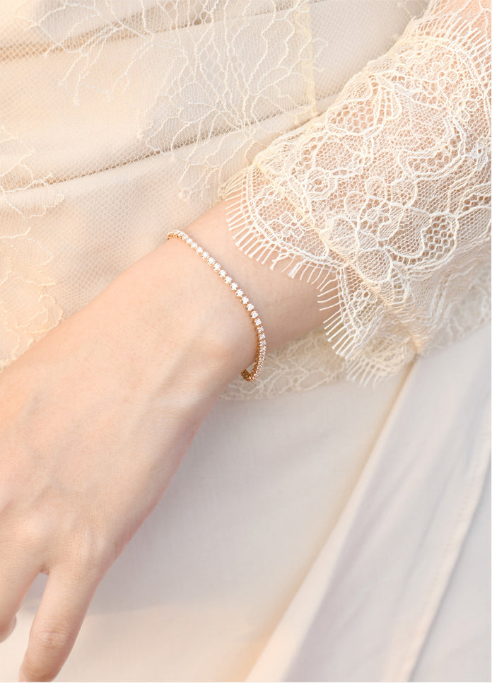 Mini Diamond Tennis Bracelet – Alexandra Beth